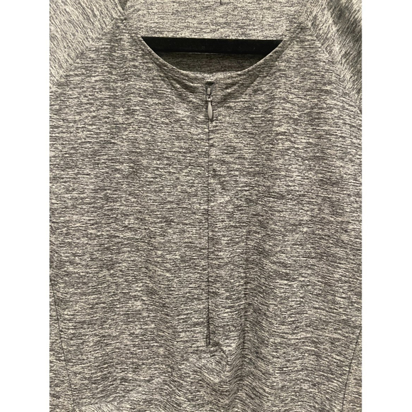 ATHLETA Pacifica Wrap Front Grey Tee - Picture 5 of 7